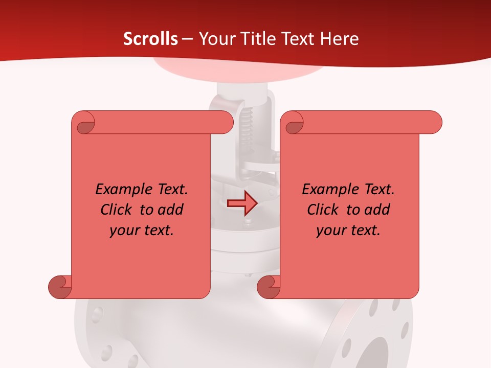 Control Valve Nobody PowerPoint Template
