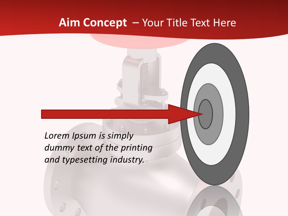 Control Valve Nobody PowerPoint Template