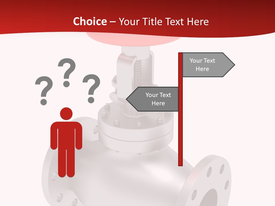 Control Valve Nobody PowerPoint Template