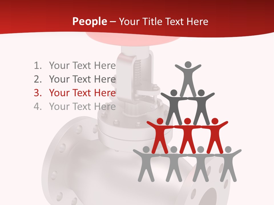Control Valve Nobody PowerPoint Template