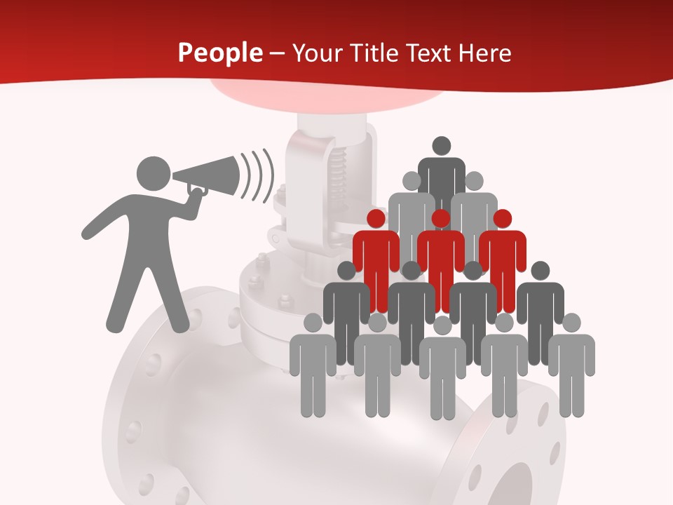 Control Valve Nobody PowerPoint Template
