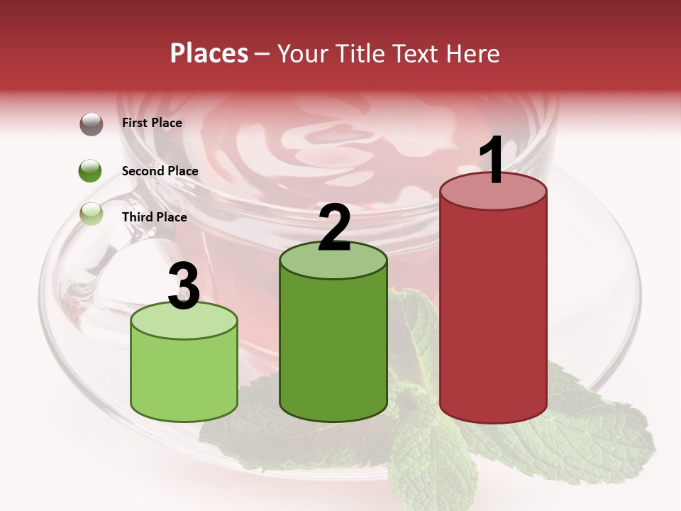 Cut Tea Whole PowerPoint Template