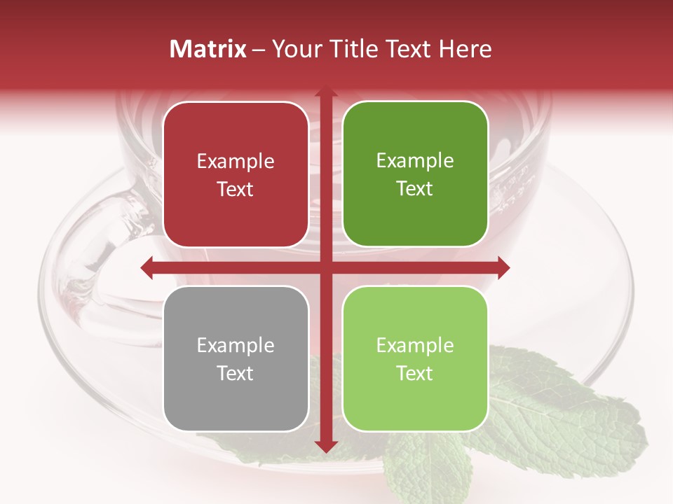 Cut Tea Whole PowerPoint Template