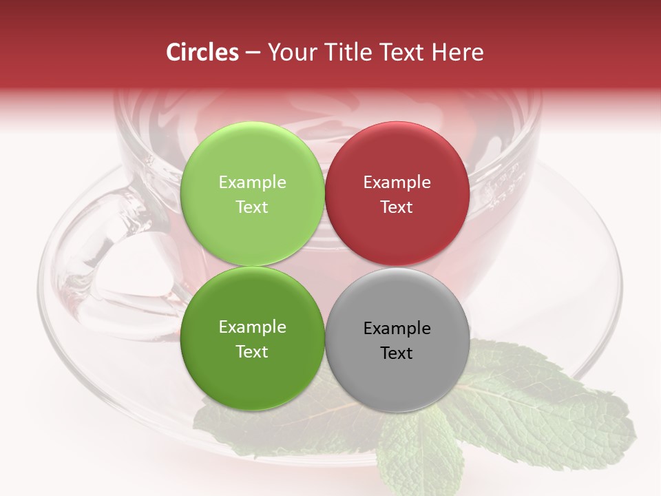 Cut Tea Whole PowerPoint Template