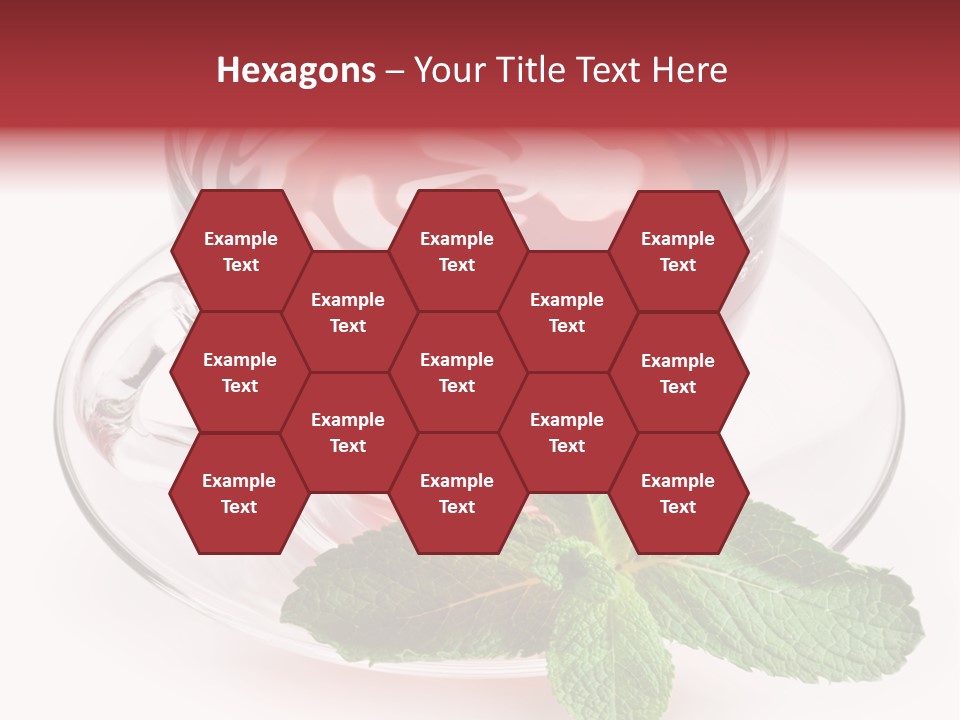 Cut Tea Whole PowerPoint Template