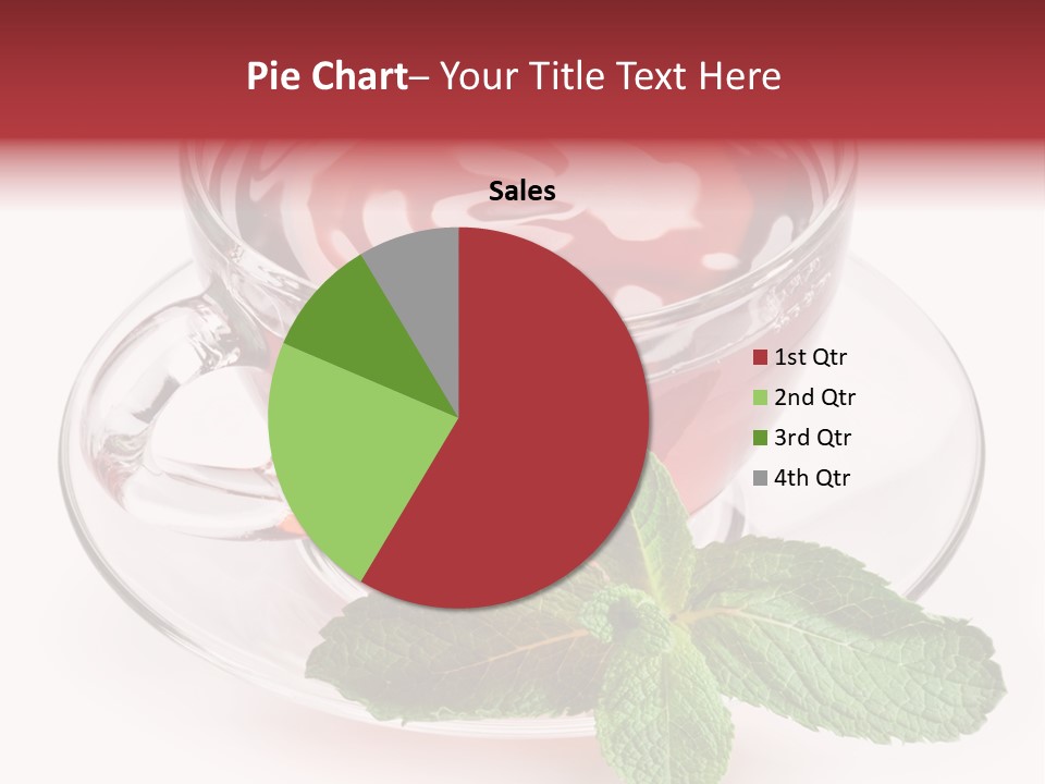 Cut Tea Whole PowerPoint Template