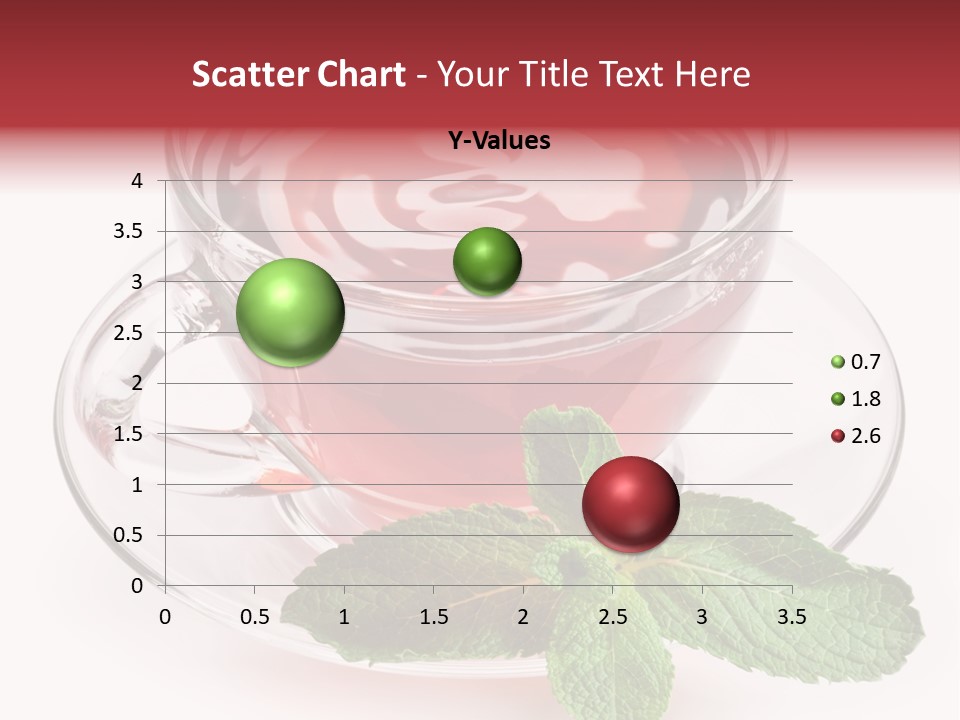 Cut Tea Whole PowerPoint Template
