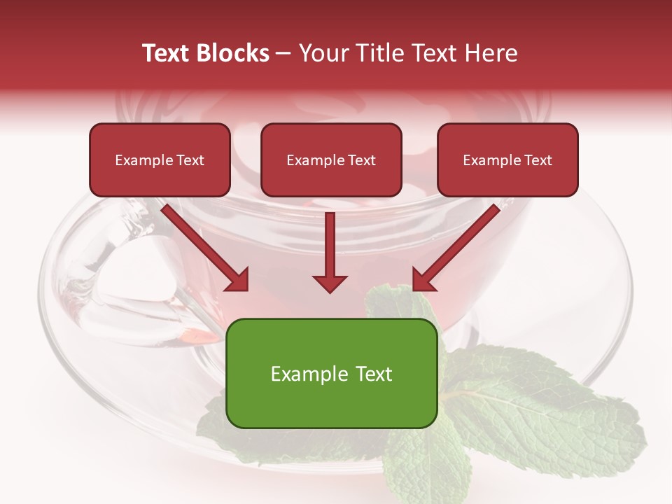 Cut Tea Whole PowerPoint Template