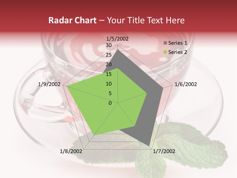 Cut Tea Whole PowerPoint Template