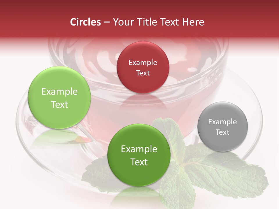 Cut Tea Whole PowerPoint Template