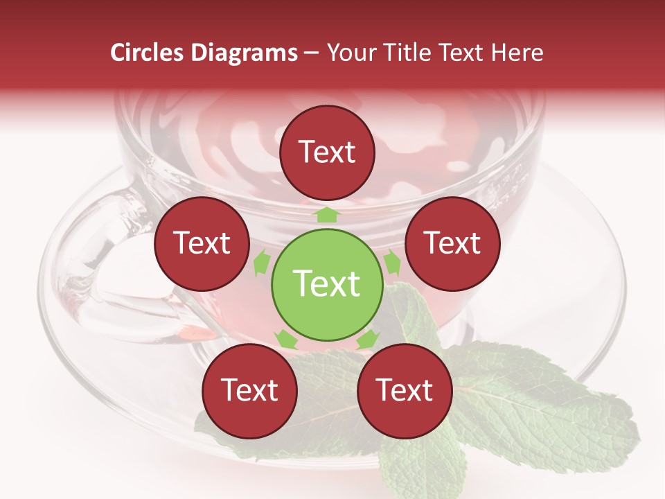 Cut Tea Whole PowerPoint Template