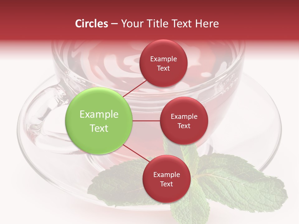 Cut Tea Whole PowerPoint Template