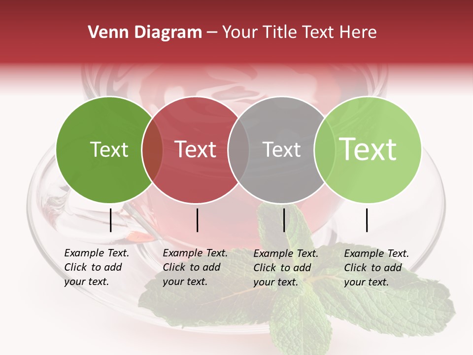 Cut Tea Whole PowerPoint Template