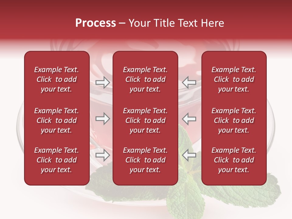 Cut Tea Whole PowerPoint Template