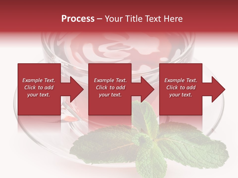 Cut Tea Whole PowerPoint Template