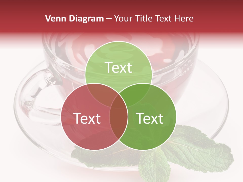 Cut Tea Whole PowerPoint Template