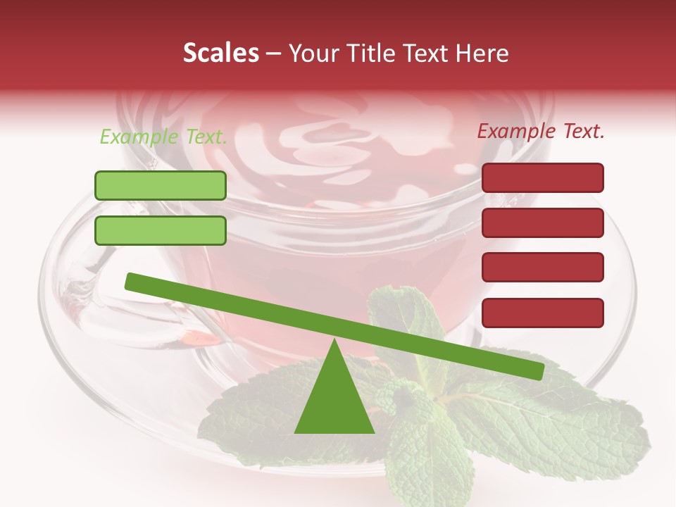 Cut Tea Whole PowerPoint Template