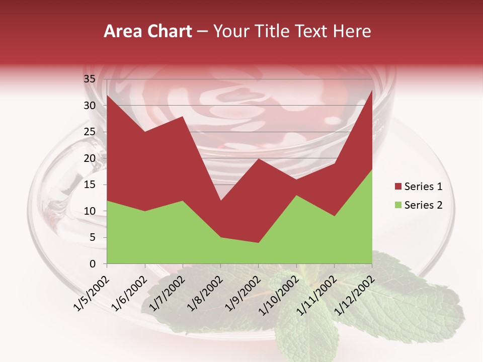 Cut Tea Whole PowerPoint Template