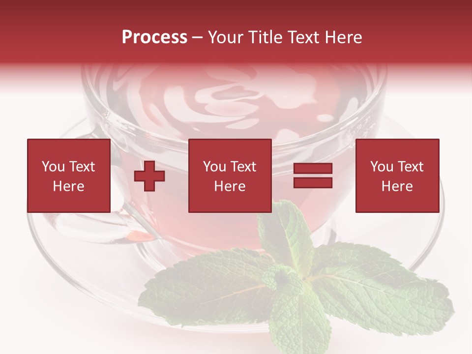 Cut Tea Whole PowerPoint Template