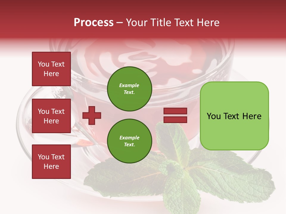 Cut Tea Whole PowerPoint Template
