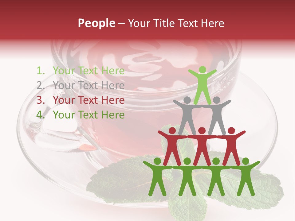 Cut Tea Whole PowerPoint Template