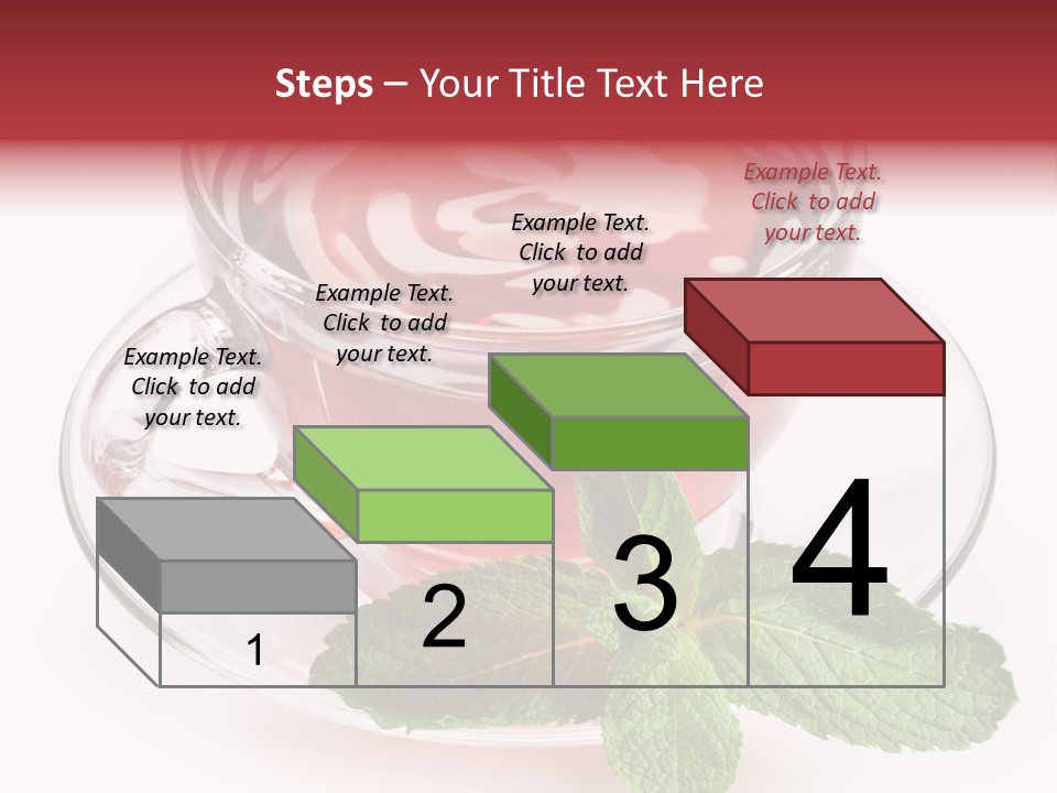 Cut Tea Whole PowerPoint Template
