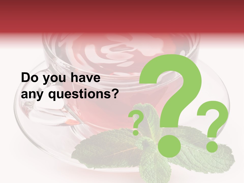 Cut Tea Whole PowerPoint Template