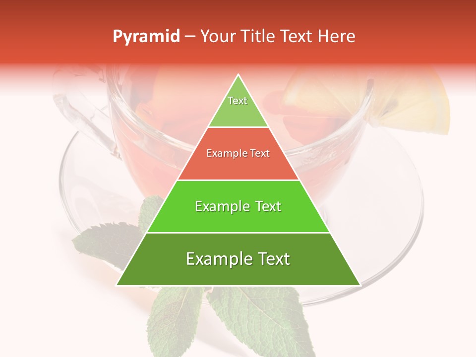 Cut Plate Lemon PowerPoint Template