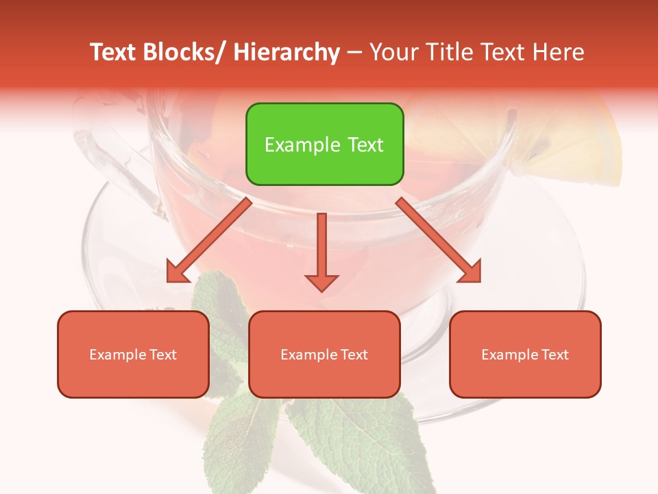 Cut Plate Lemon PowerPoint Template