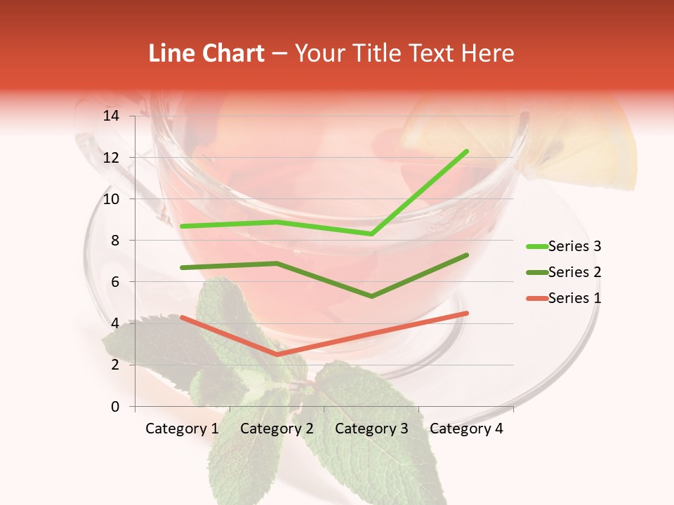 Cut Plate Lemon PowerPoint Template