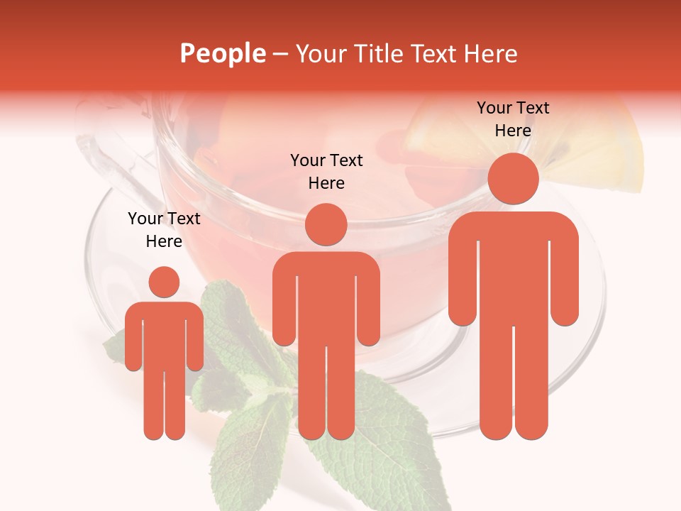 Cut Plate Lemon PowerPoint Template