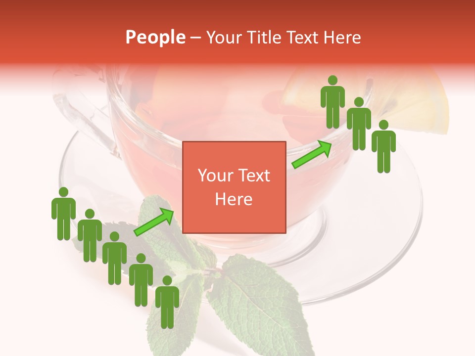 Cut Plate Lemon PowerPoint Template