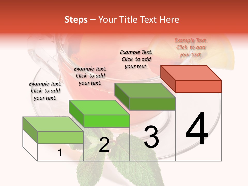 Cut Plate Lemon PowerPoint Template