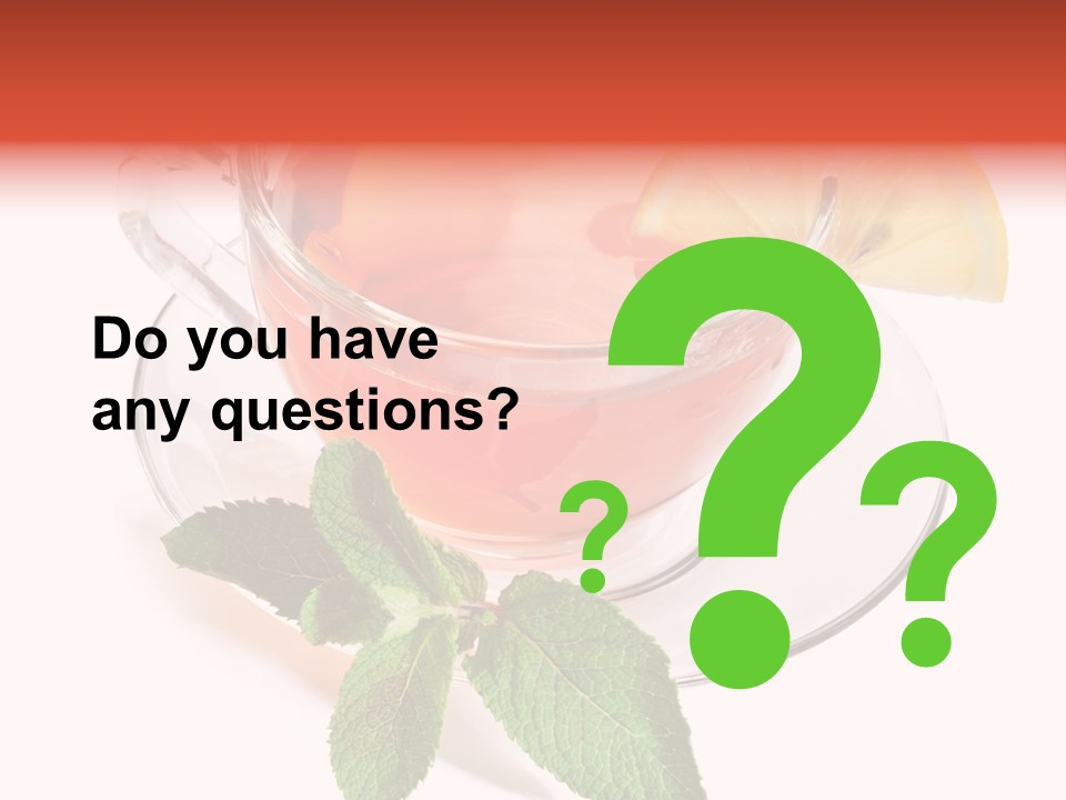 Cut Plate Lemon PowerPoint Template