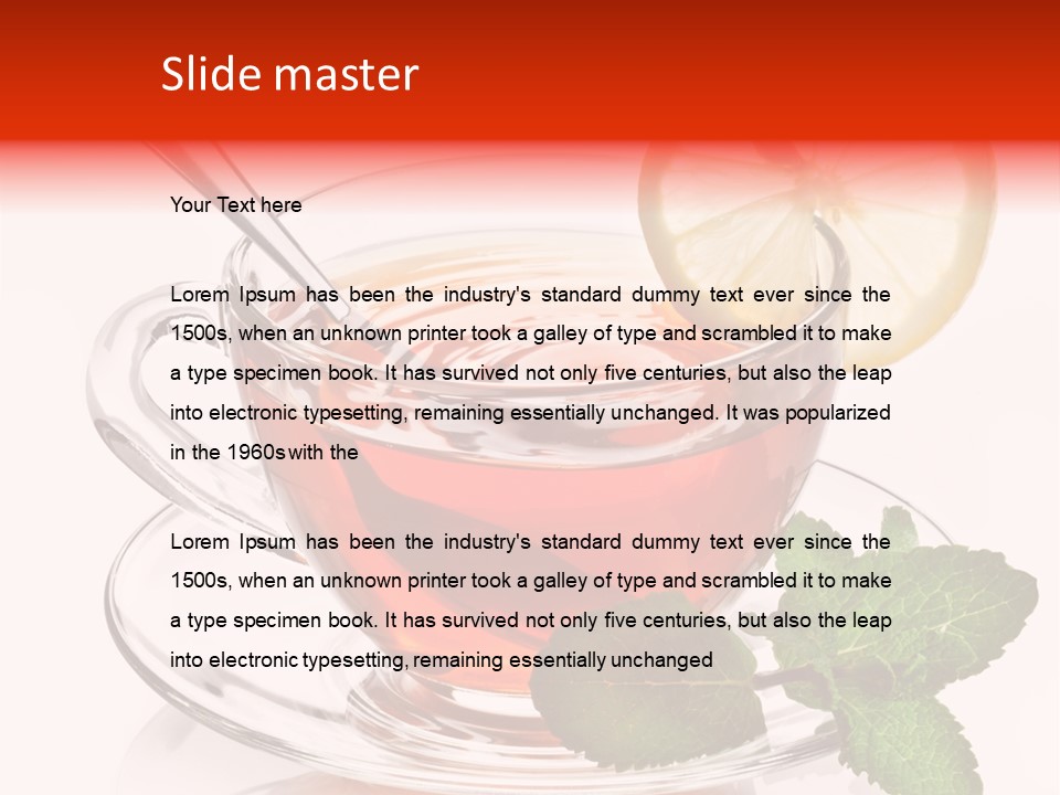 Indian India Mint PowerPoint Template