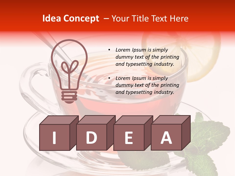 Indian India Mint PowerPoint Template