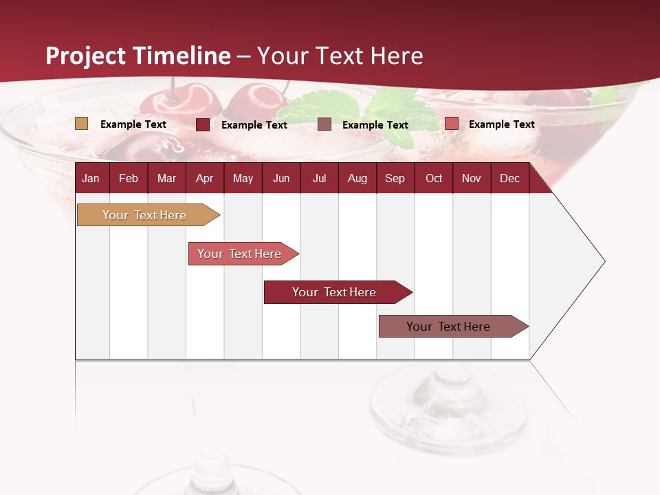 Beverage Cocktail Ice PowerPoint Template