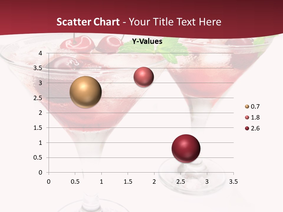 Beverage Cocktail Ice PowerPoint Template