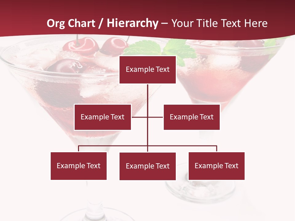 Beverage Cocktail Ice PowerPoint Template