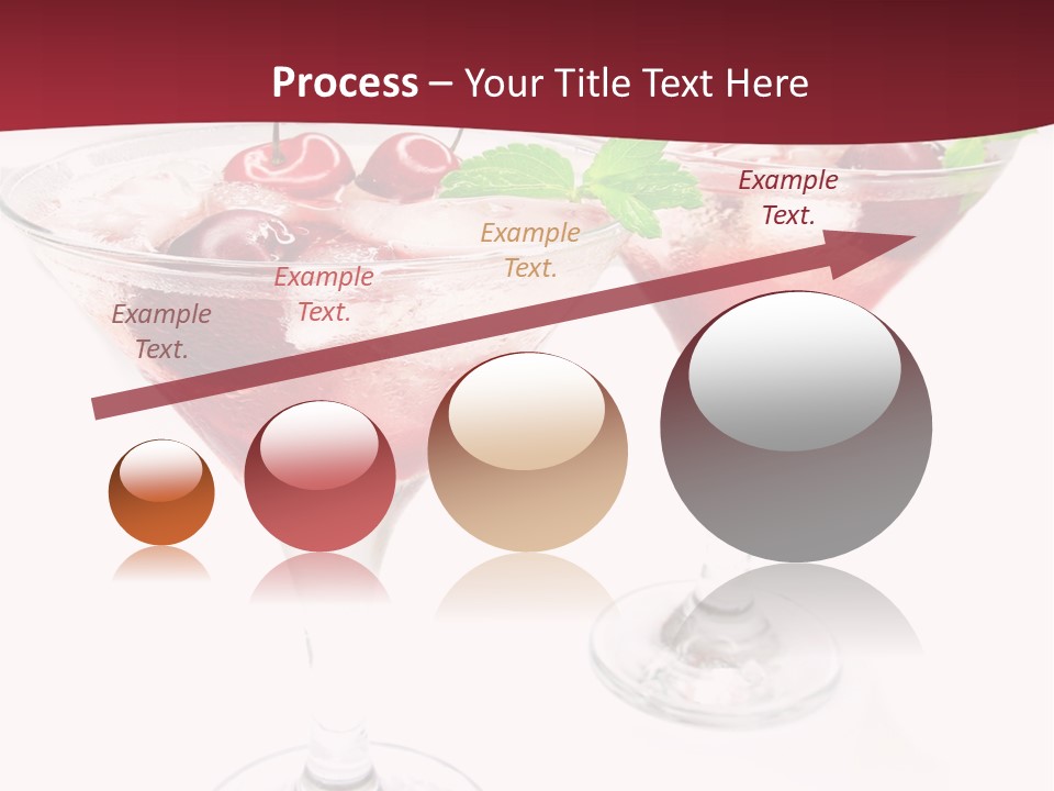 Beverage Cocktail Ice PowerPoint Template