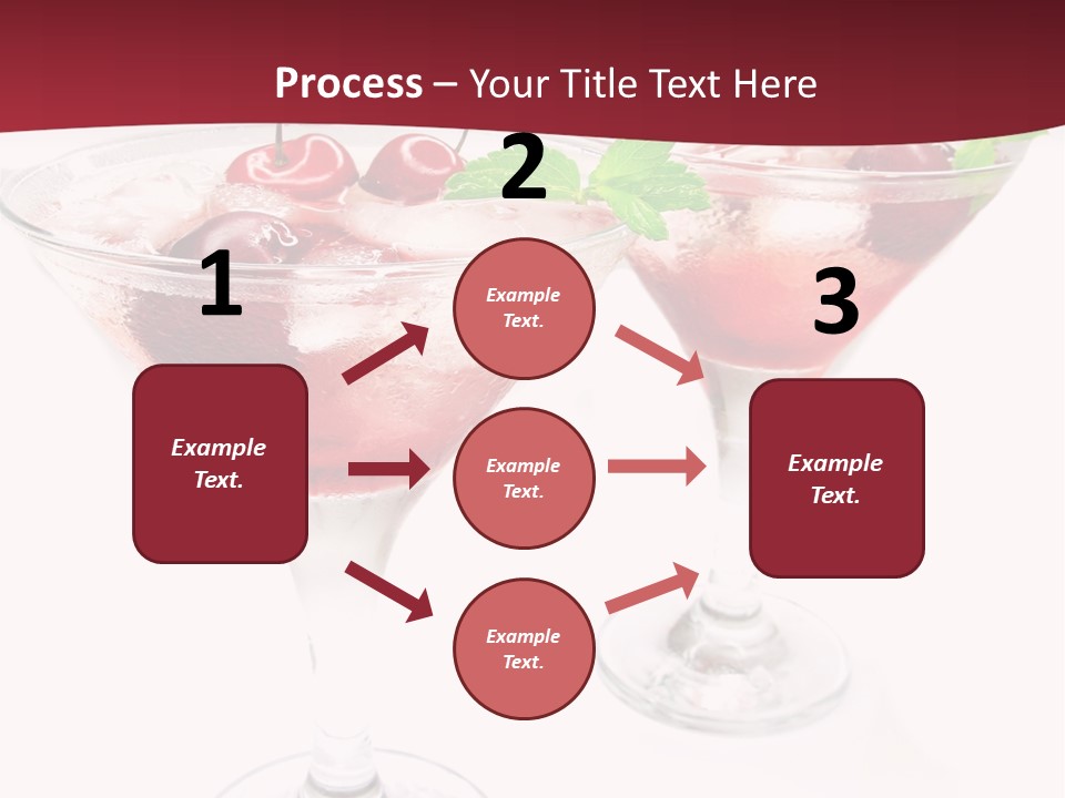 Beverage Cocktail Ice PowerPoint Template