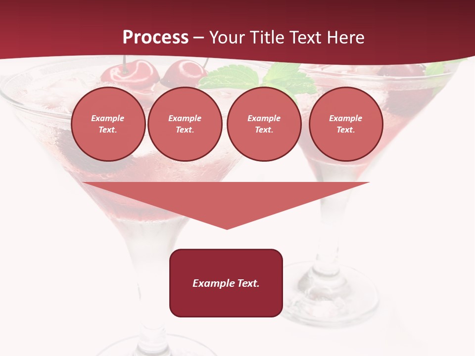 Beverage Cocktail Ice PowerPoint Template