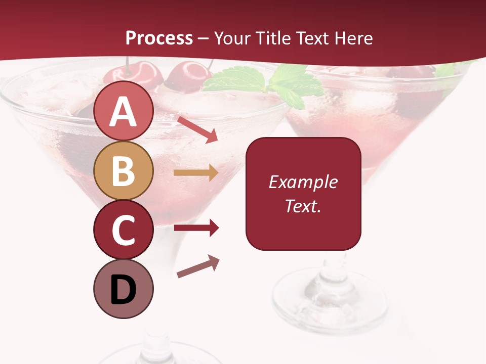 Beverage Cocktail Ice PowerPoint Template