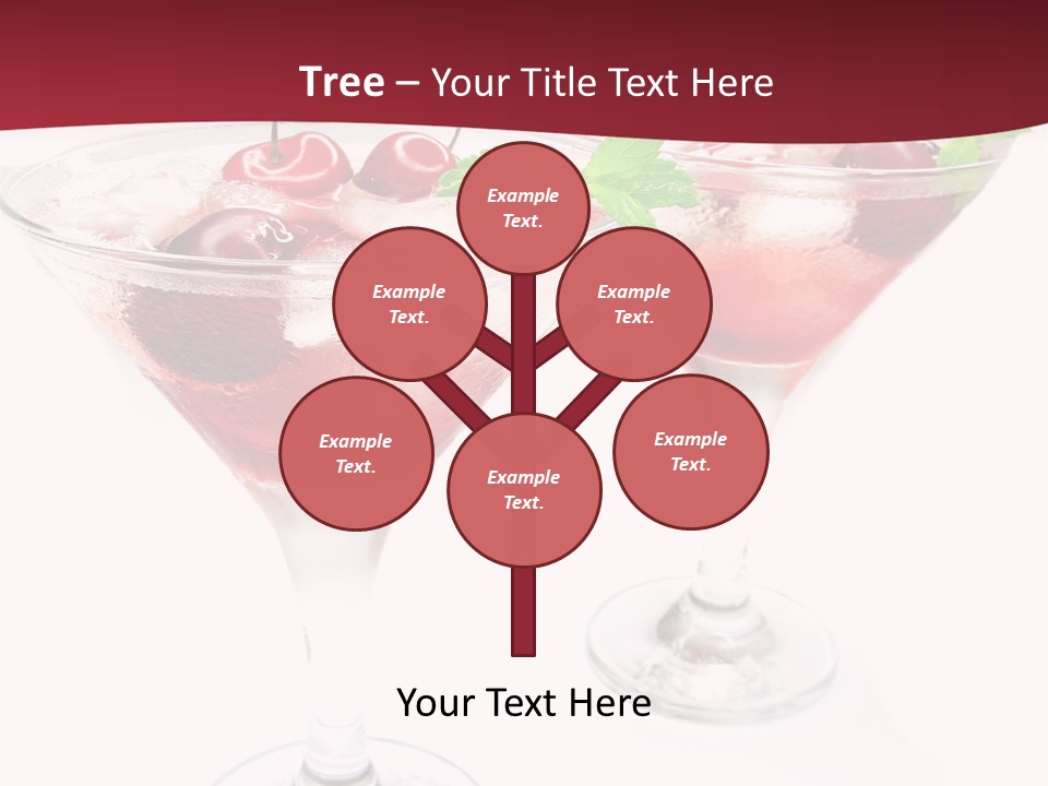 Beverage Cocktail Ice PowerPoint Template