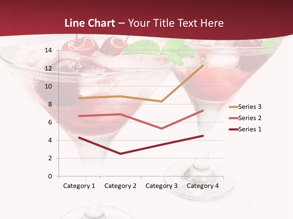 Beverage Cocktail Ice PowerPoint Template