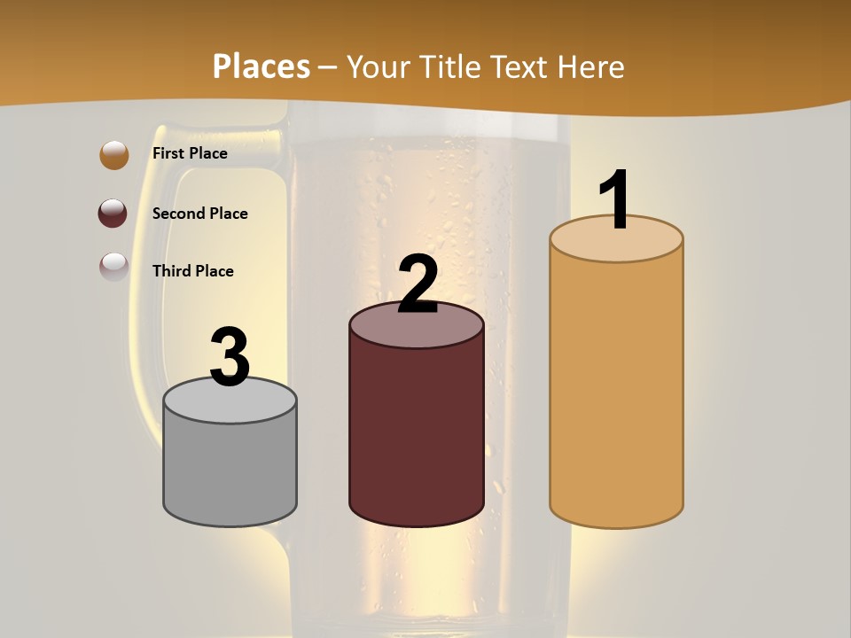 Over Yellow Foam PowerPoint Template