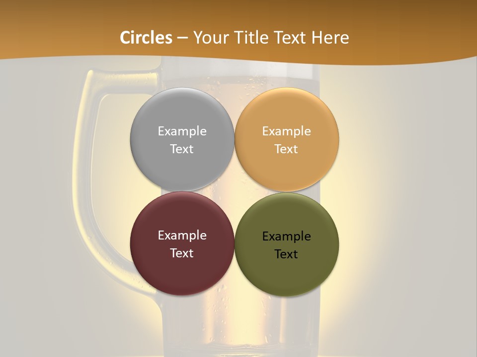 Over Yellow Foam PowerPoint Template