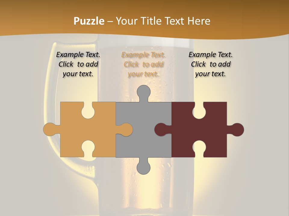 Over Yellow Foam PowerPoint Template