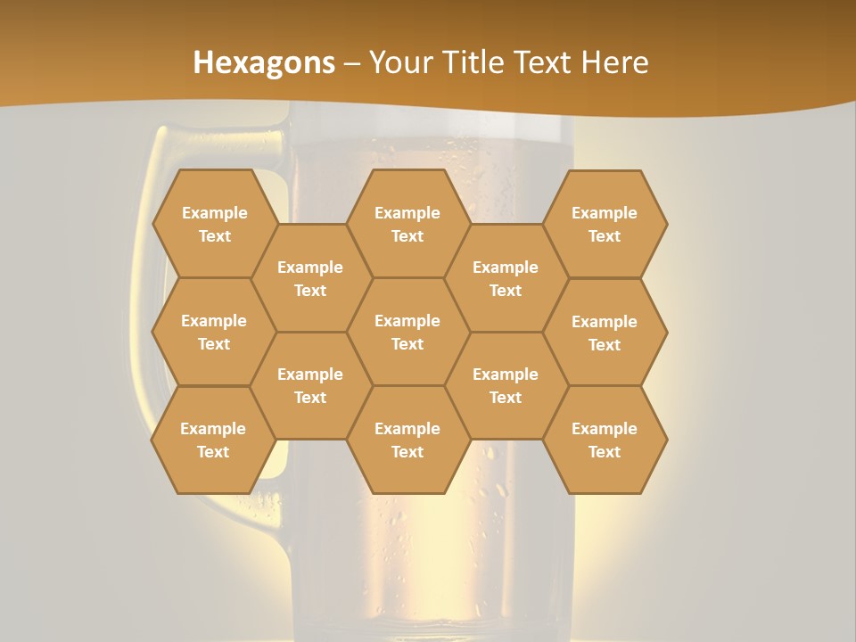 Over Yellow Foam PowerPoint Template