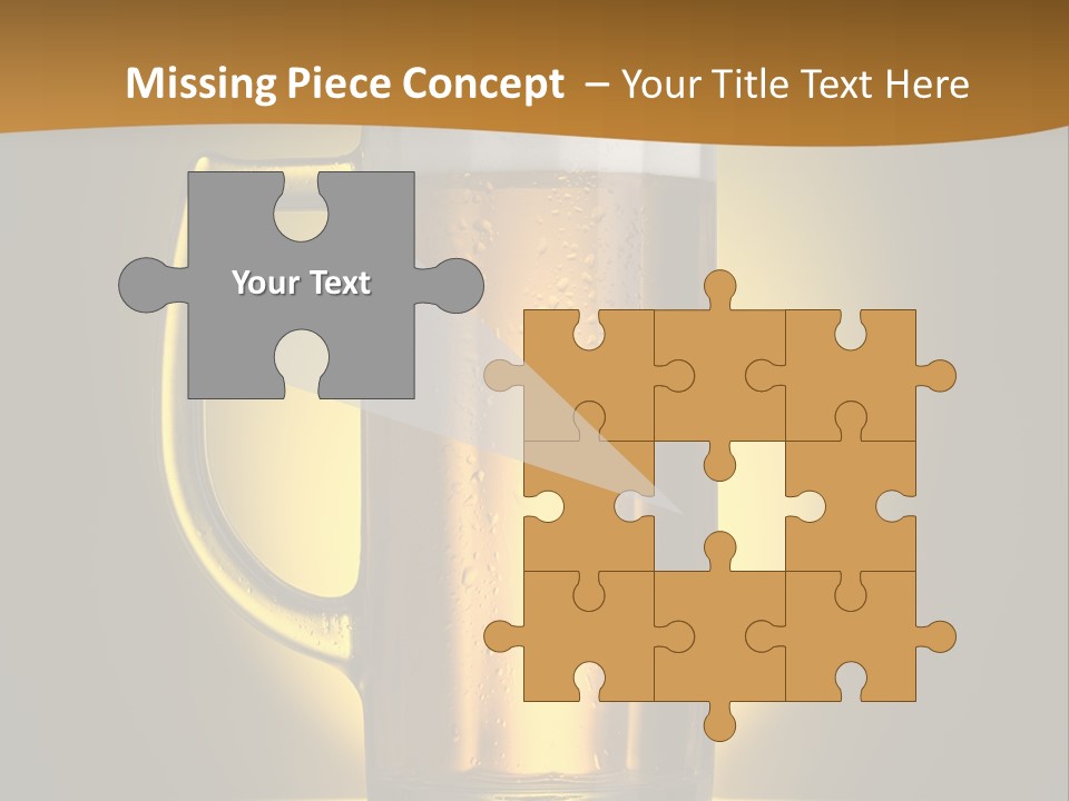 Over Yellow Foam PowerPoint Template